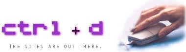 ctrl + d